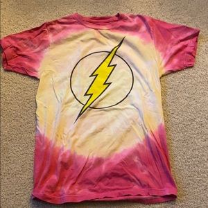 The Flash DC Comics Tie-Dye Shirt